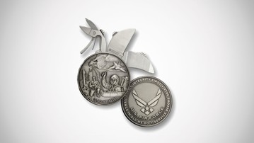 Air Force Coin Knife Air Force Coin Knife