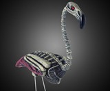 Zombie Lawn Flamingo