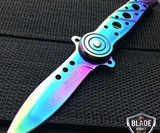 Iridescent Pocket Knife Set