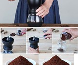 Manual Coffee Grinder with Ceramic Burrs