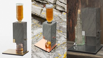 Adonis Designs Slate & Metal Decanters