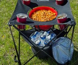 Collapsible Folding Camping Table with Insulated Cooler