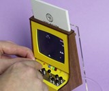Mini Arcade Business Card Holder