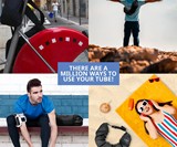 The Tube Combo Luggage & Neck Pillow