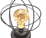 Atomic Age LED Metal Desk Lamp