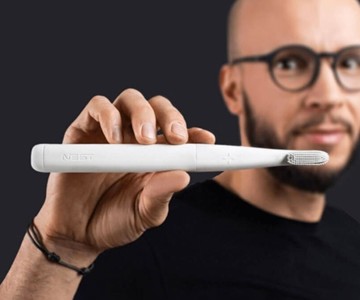 Nest Brush Self-Dispensing UV-C Toothbrush Nest Brush Self-Dispensing UV-C Toothbrush