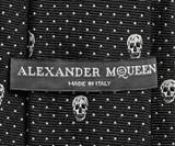 Alexander McQueen Skull Tie - 100% Silk