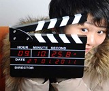 Director's Clapperboard Digital Alarm Clock
