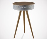 QI Wireless Charging Table with 360 Bluetooth Speaker