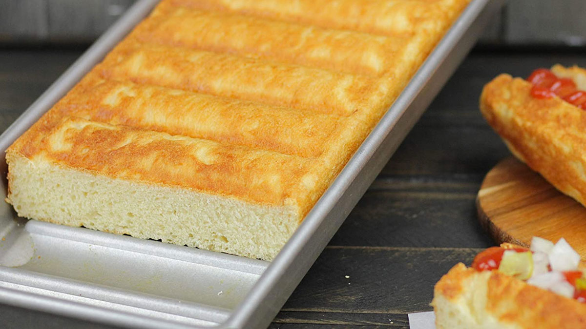 New England Hot Dog Bun Pan New England Hot Dog Bun Pan