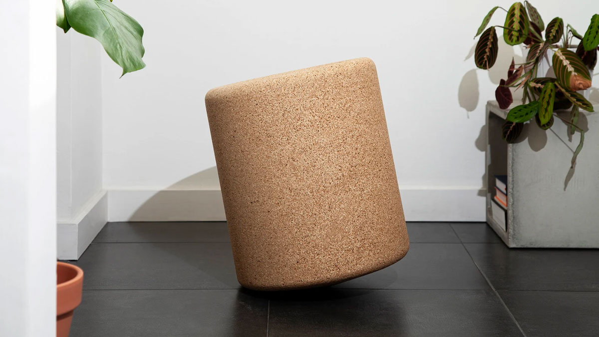 Ylin Stool - Recycled Cork Active Sitting Stool Ylin Stool - Recycled Cork Active Sitting Stool