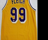 Chevy Chase Signed Lakers Fletch Jersey