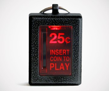RepliCade Insert Coin Keychain