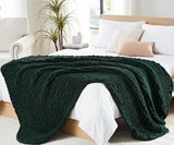 Chunky Braided Chenille Throw Blanket