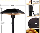 Tabletop Outdoor Heat Lamp