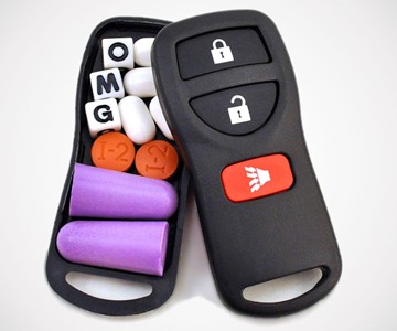 The Snea-Key Fob Secret Stash Box