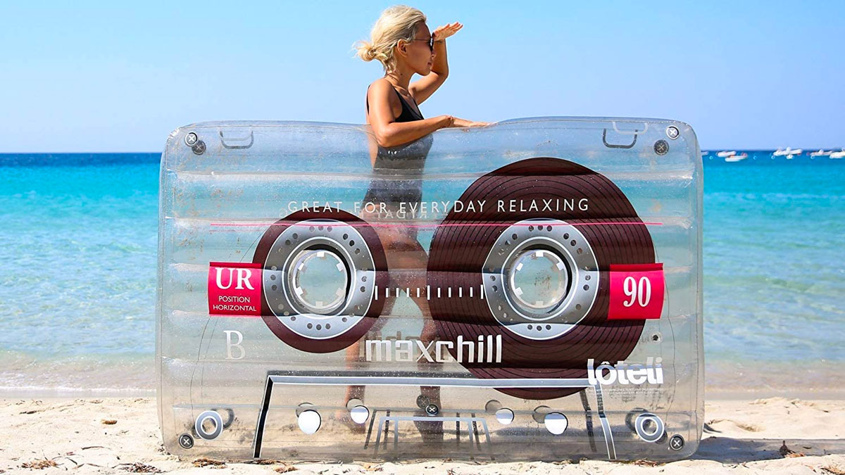 Cassette Tape Pool Float Cassette Tape Pool Float