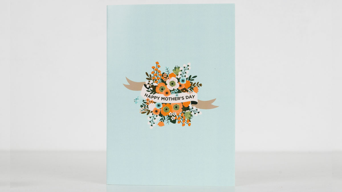 Joker Greeting Endless Mother's Day With Glitter Card Joker Greeting Endless Mother's Day With Glitter Card