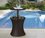 Outdoor Cooler Table