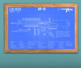 Calibur Classic Firearm Prints