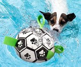 Dog Soccer Ball with Grab Tabs