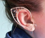 Silver Elf Earrings