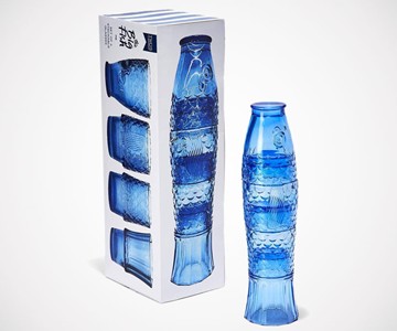 Stackable Fish Drinking Glasses Stackable Fish Drinking Glasses