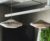 Mushroom Mycelium Pendant Light