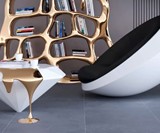 Sierra Diamond & Melting Gold Coffee Table