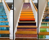 RiserArt Adhesive Stairway Decor