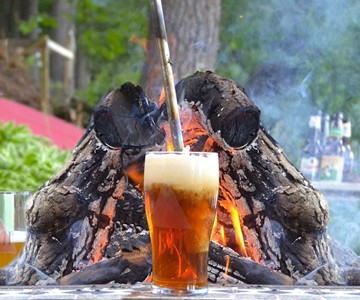 Beer Caramelizer Campfire Tool