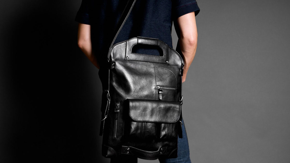 Hardgraft 2Unfold Leather Laptop Bag Hardgraft 2Unfold Leather Laptop Bag