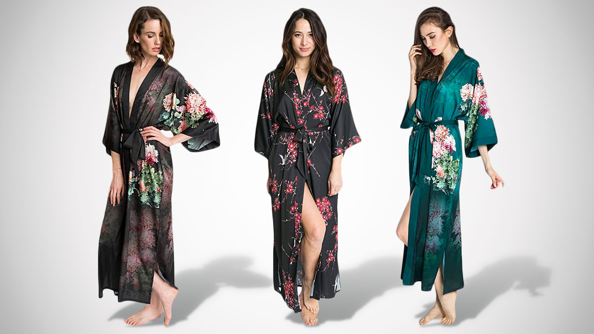 Charmeuse Kimono Robe Charmeuse Kimono Robe