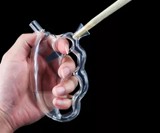 Glass Knuckles Smoking Pipe