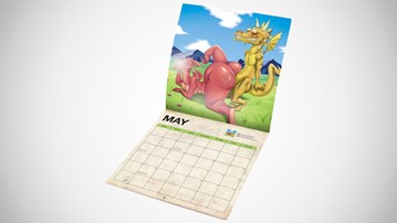 2020 Dragon Sex Wall Calendar 2020 Dragon Sex Wall Calendar