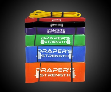 Draper's Strength Pullup & Lifting Bands Draper's Strength Pullup & Lifting Bands