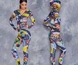 Marvel Rainbow Bridge Fleece Jumpsuit