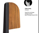 Cast Iron & Wood Kitchen Knife