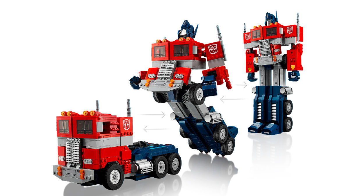 LEGO Transforming Optimus Prime
