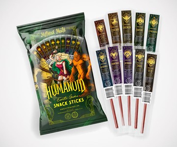 Mythical Meats Humanoid Snack Sticks Mythical Meats Humanoid Snack Sticks