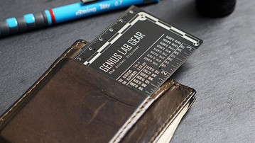 The Pocket Engineer Wallet Ruler & Unit Conversion Card