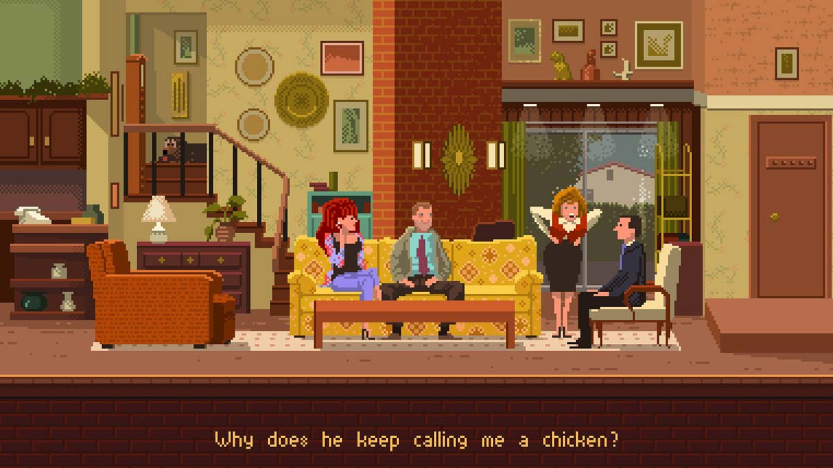 Pixel Art Married with Children Print