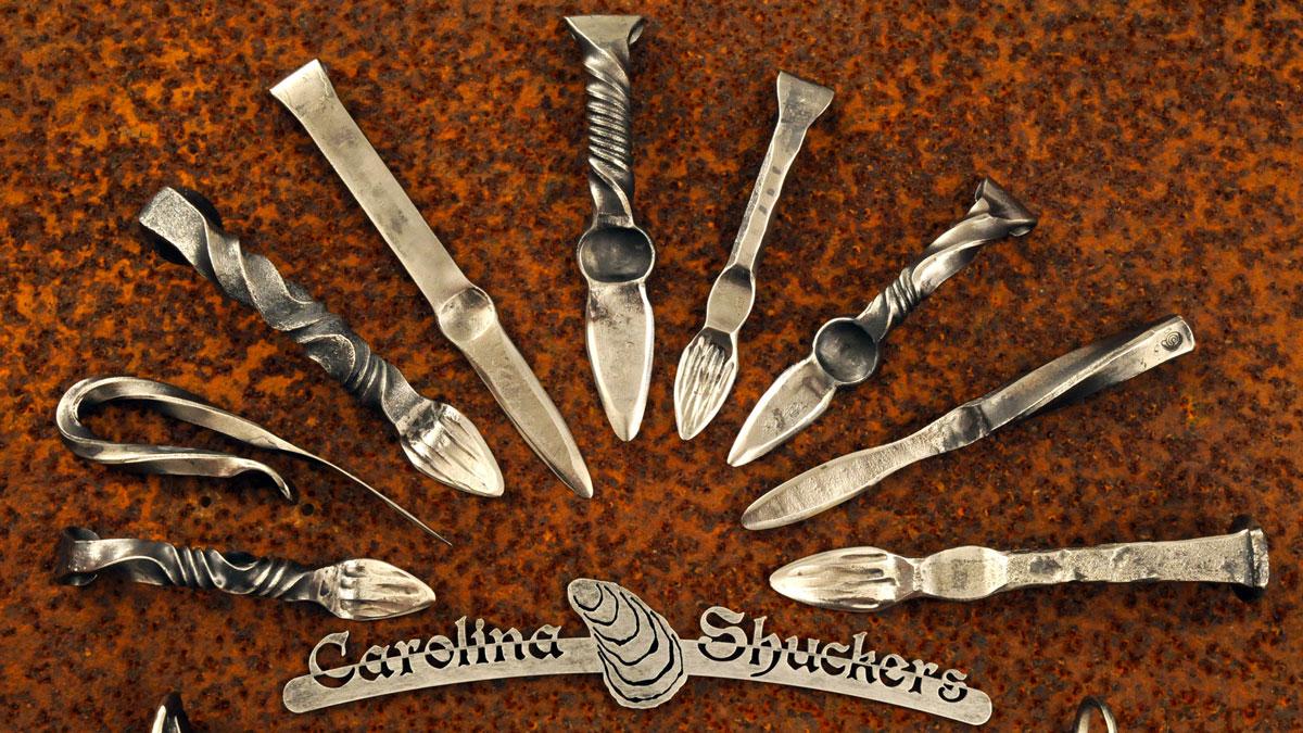 Carolina Shuckers Hand-Forged Kitchen Tools Carolina Shuckers Hand-Forged Kitchen Tools