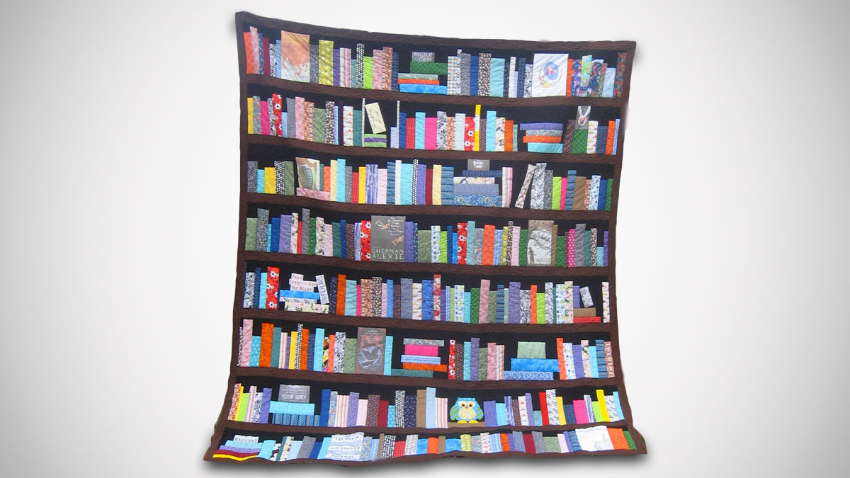 Custom Bookcase Quilt Custom Bookcase Quilt