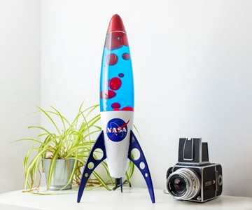 NASA Rocket Lava Lamp