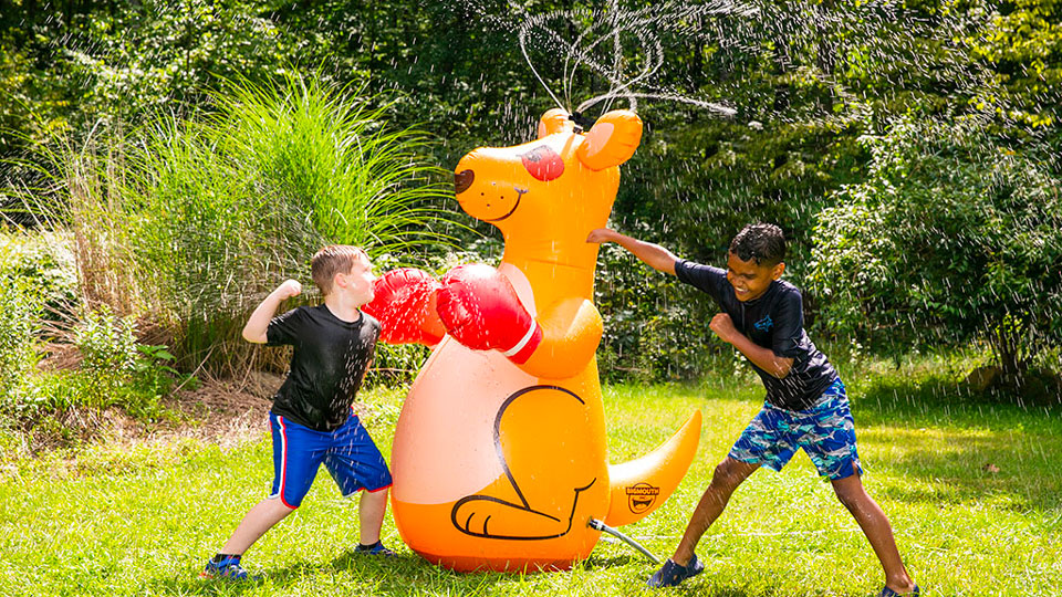 Boxing Kangaroo Sprinkler Boxing Kangaroo Sprinkler