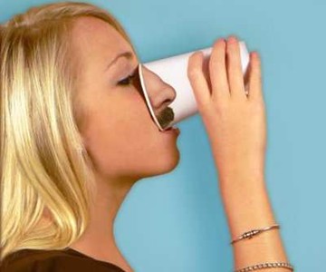 Pick Your Nose Paper Cups