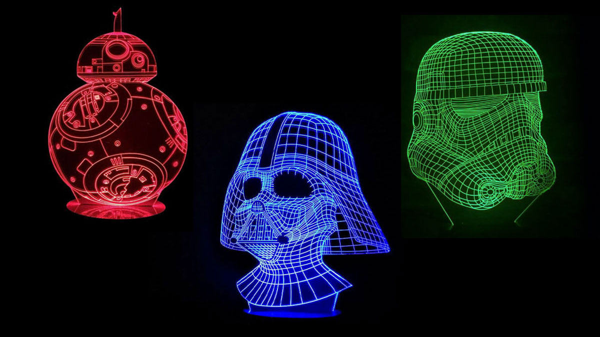 Star Wars 3D MegaLamps Star Wars 3D MegaLamps
