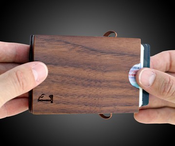 Slim Timber Wood Card Wallet Slim Timber Wood Card Wallet