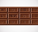 Hershey's Milk Chocolate Emoji Bars